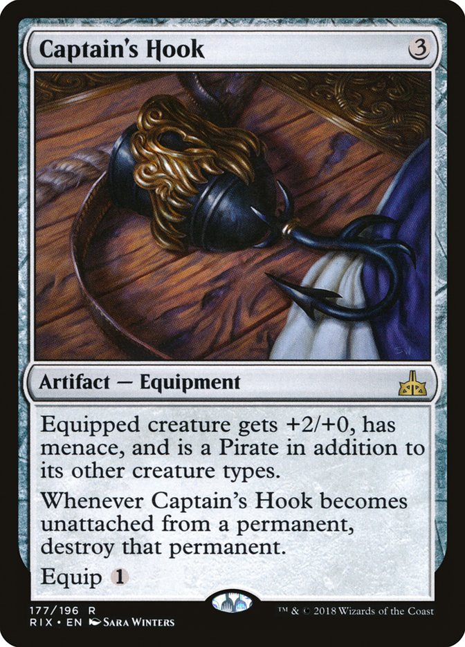 Captain's Hook - carta Magic The Gathering