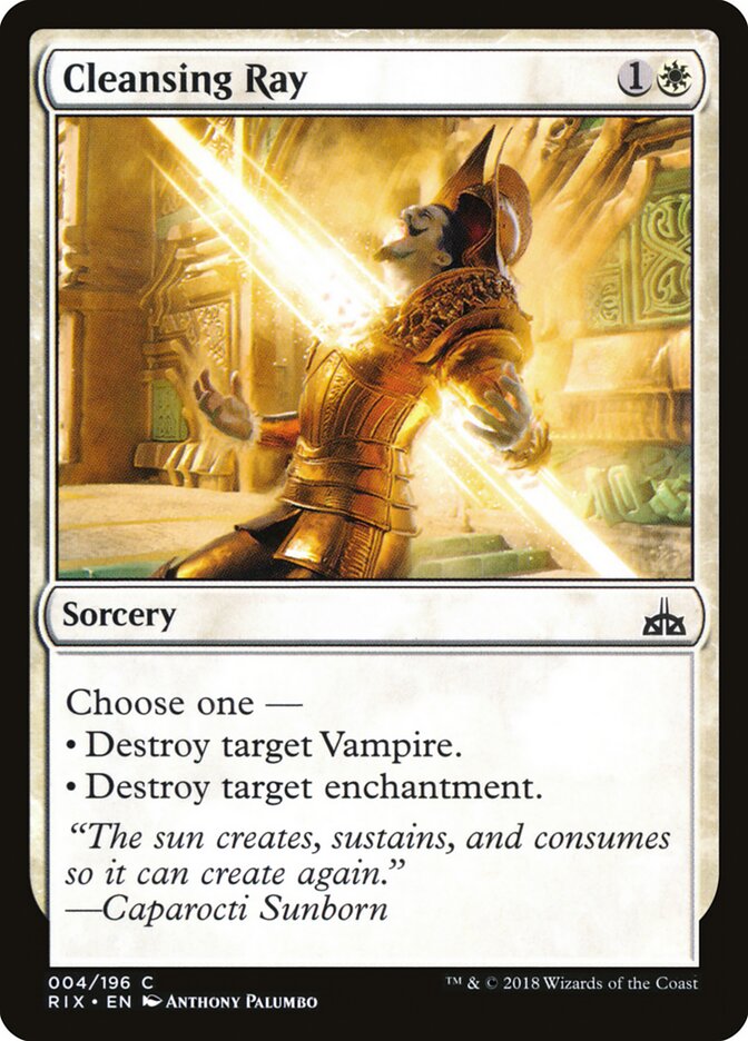 Cleansing Ray - carta Magic The Gathering