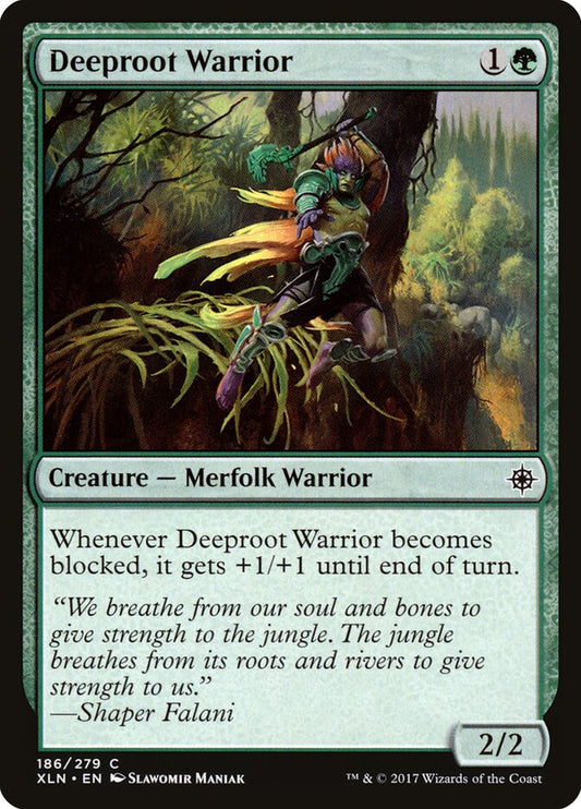 Deeproot Warrior - carta Magic The Gathering