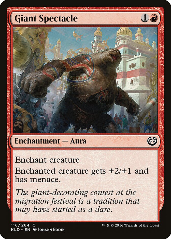Giant Spectacle - carta Magic The Gathering