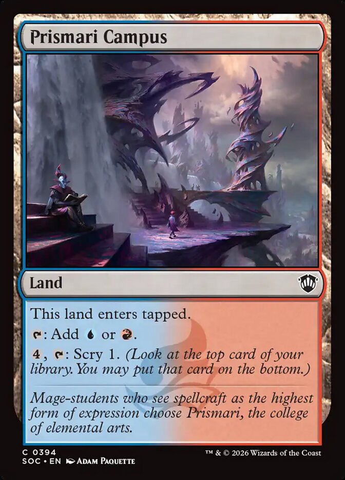 Prismari Campus - carta Magic The Gathering
