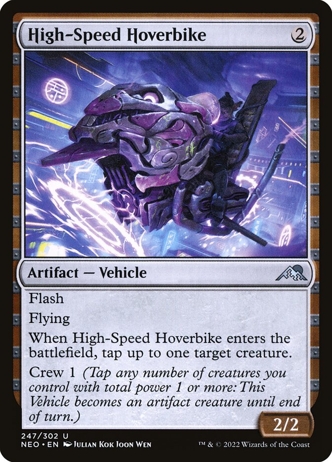 High-Speed Hoverbike - carta Magic The Gathering