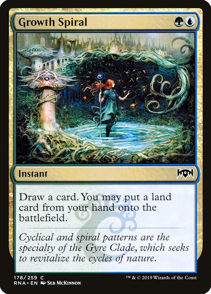 Growth Spiral - carta Magic The Gathering