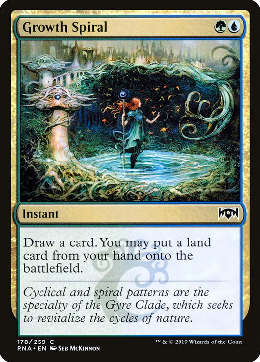 Growth Spiral - carta Magic The Gathering