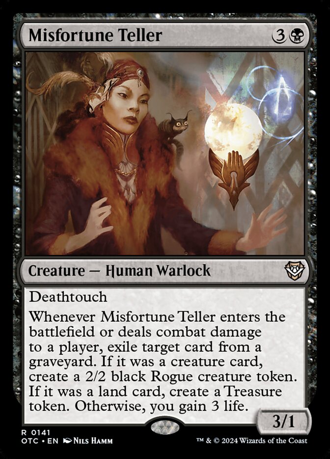 Misfortune Teller - carta Magic The Gathering