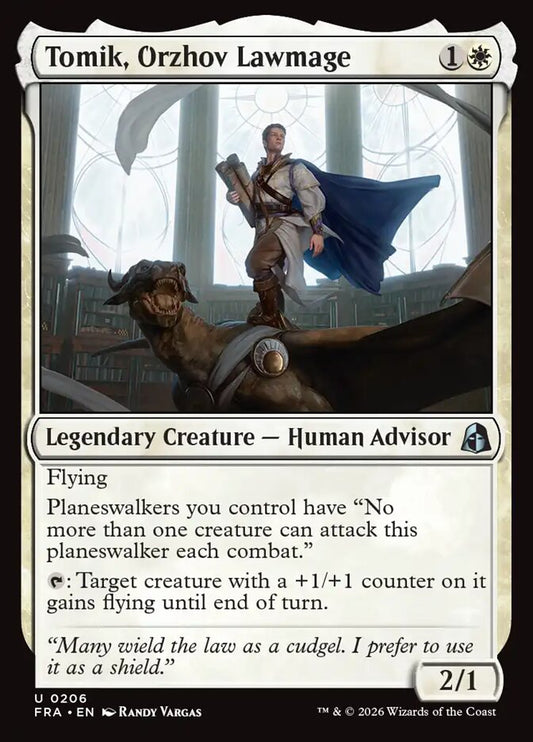 Tomik, Orzhov Lawmage - carta Magic The Gathering
