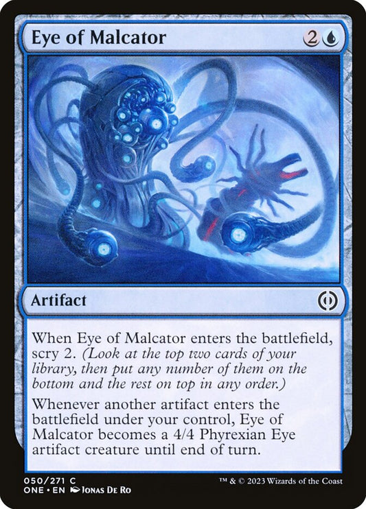 Eye of Malcator - carta Magic The Gathering