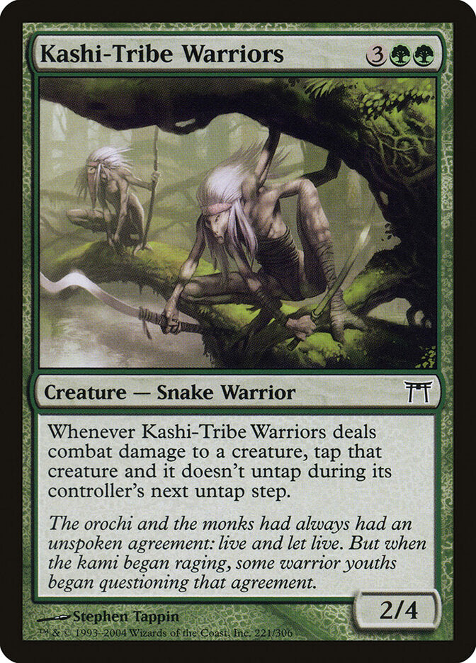 Kashi-Tribe Warriors - carta Magic The Gathering