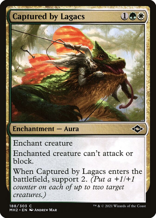 Captured by Lagacs - carta Magic The Gathering