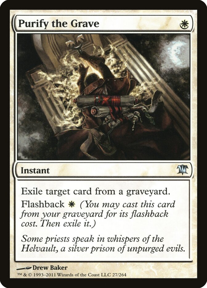 Purify the Grave - carta Magic The Gathering