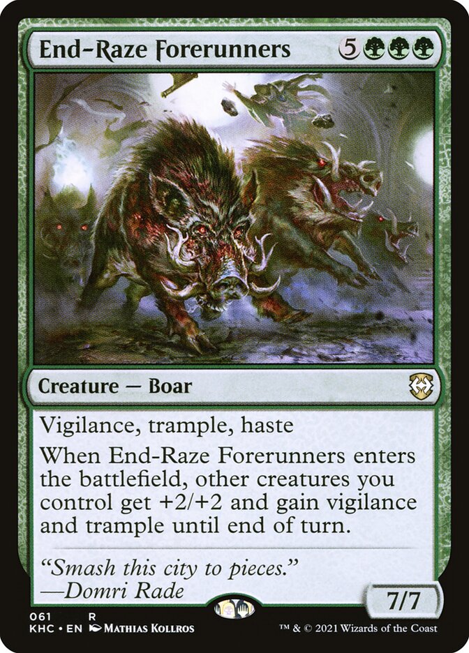 End-Raze Forerunners - carta Magic The Gathering