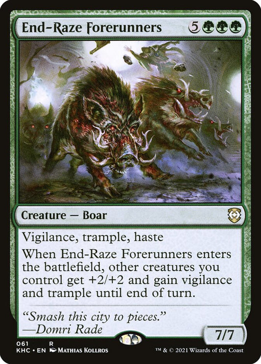 End-Raze Forerunners - carta Magic The Gathering