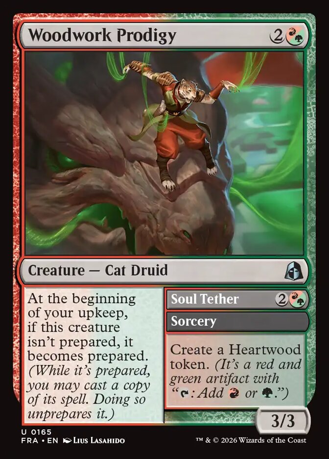 Woodwork Prodigy // Soul Tether - carta Magic The Gathering