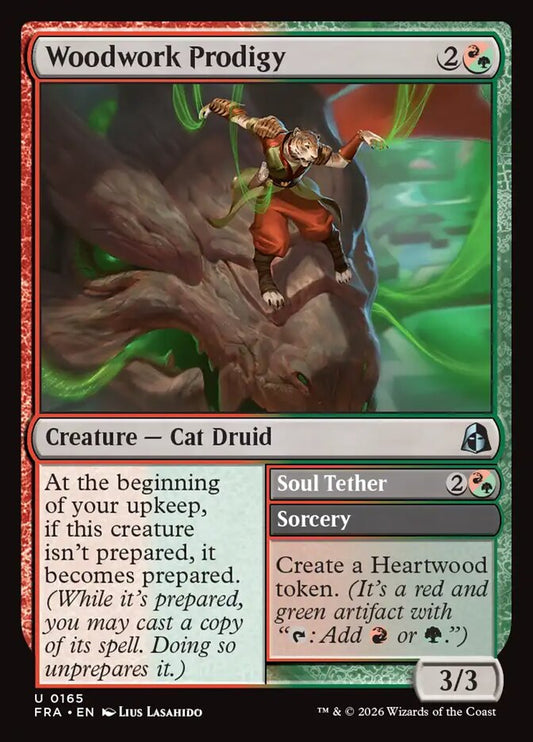 Woodwork Prodigy // Soul Tether - carta Magic The Gathering