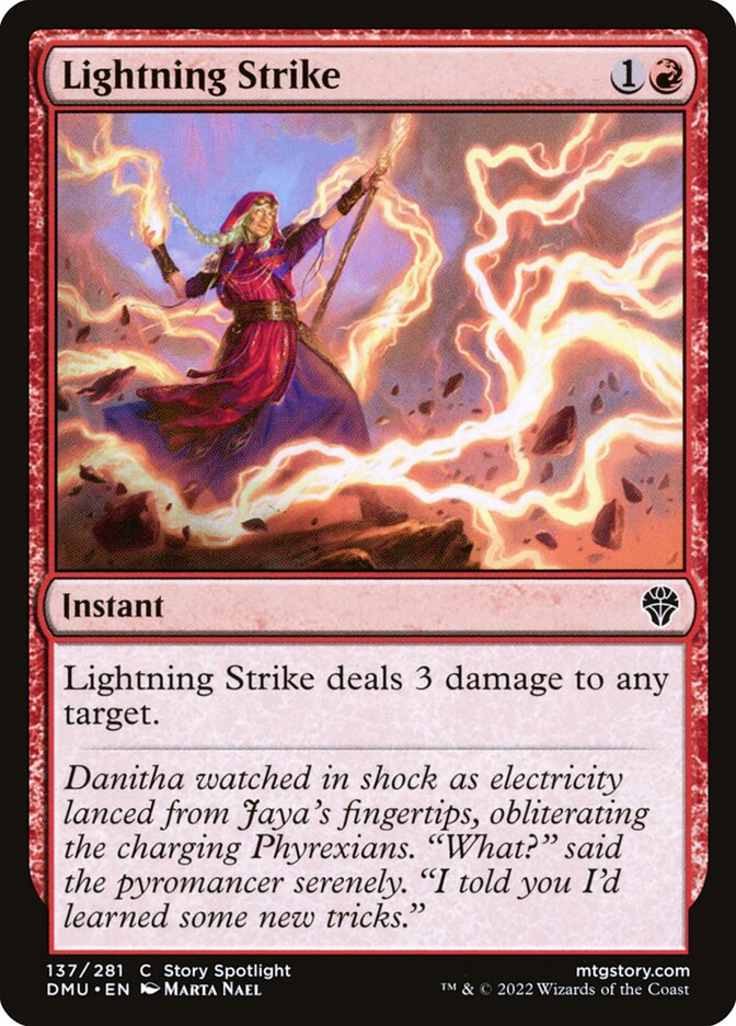 Lightning Strike - carta Magic The Gathering