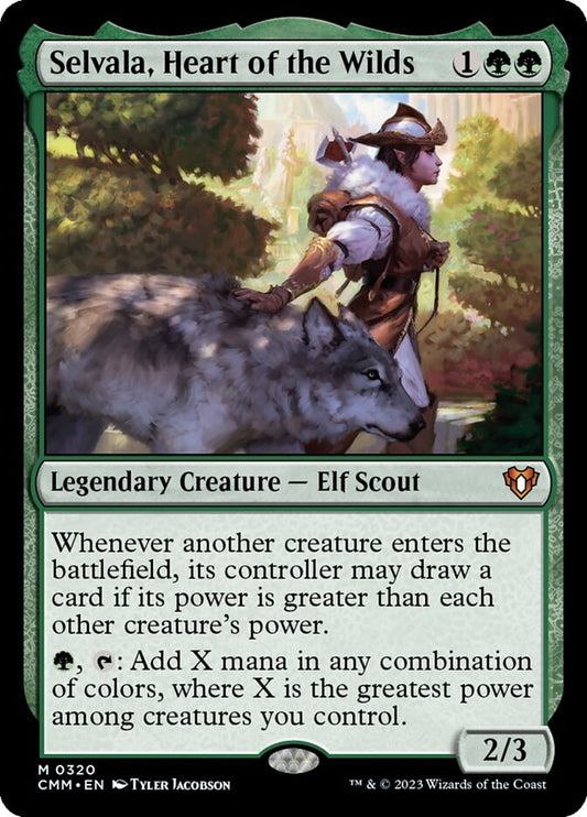 Selvala, Heart of the Wilds - CMM-320-F-LDG