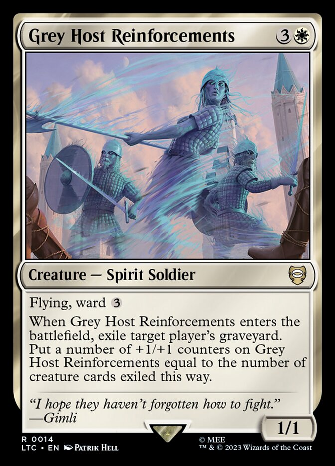 Grey Host Reinforcements - carta Magic The Gathering