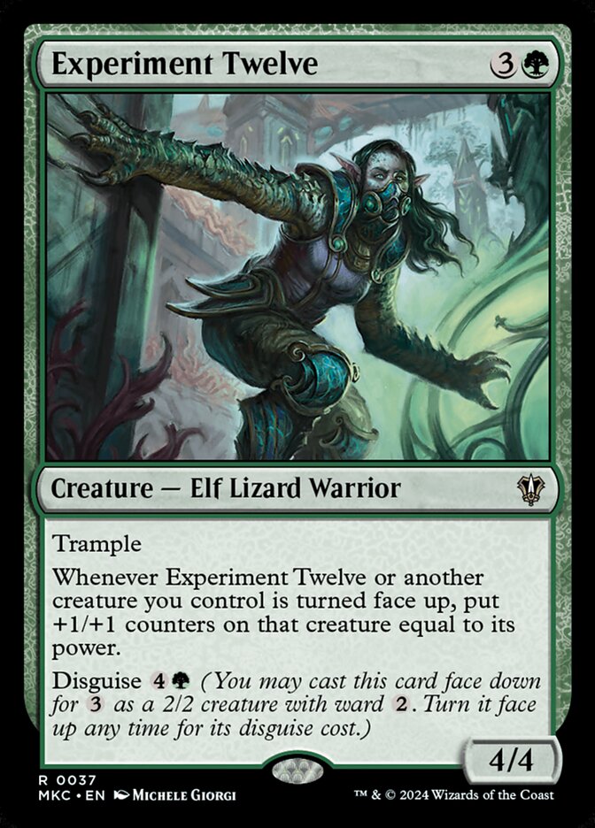 Experiment Twelve - carta Magic The Gathering