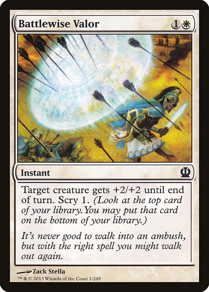 Battlewise Valor - carta Magic The Gathering