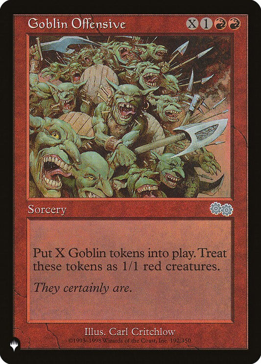Goblin Offensive - PLST-USG-192-NF-STD
