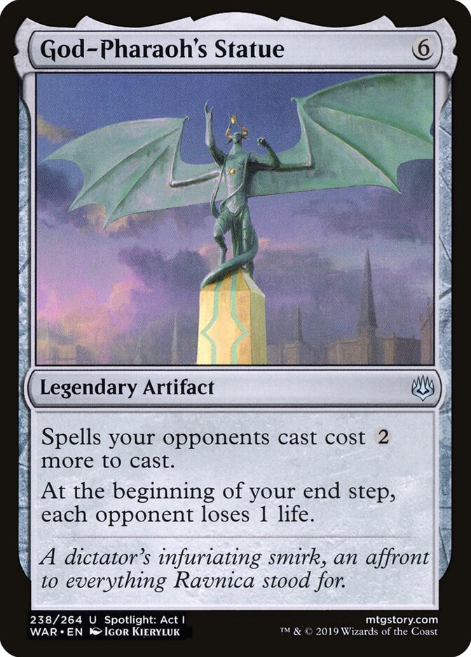 God-Pharaoh's Statue - carta Magic The Gathering