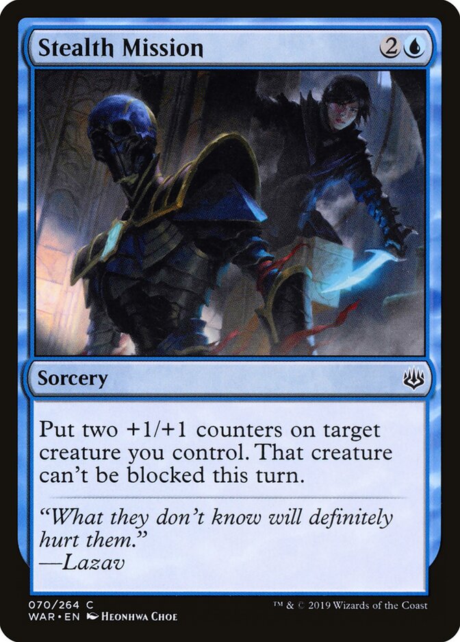 Stealth Mission - carta Magic The Gathering