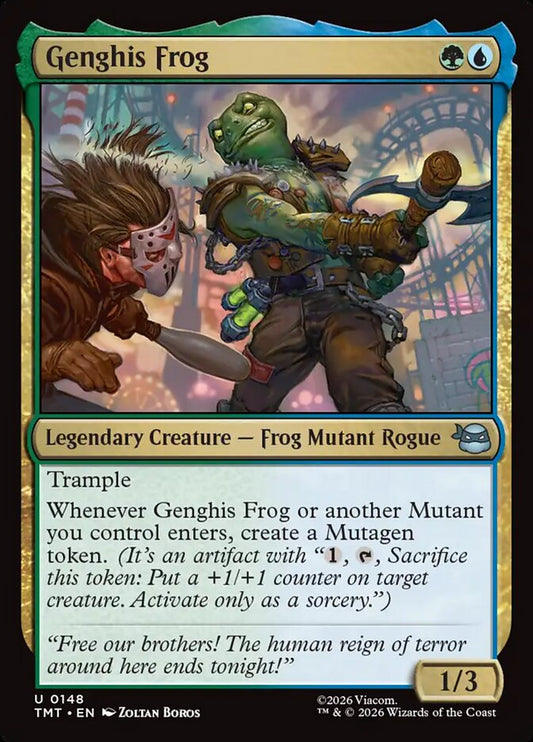 Genghis Frog - carta Magic The Gathering