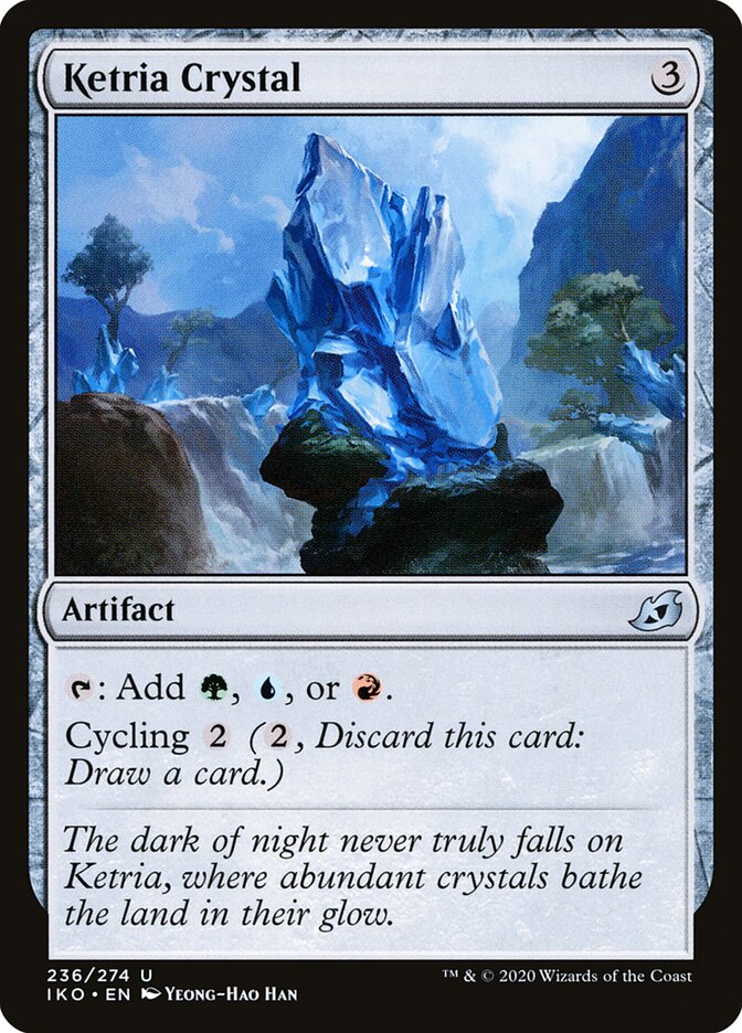 Ketria Crystal - carta Magic The Gathering