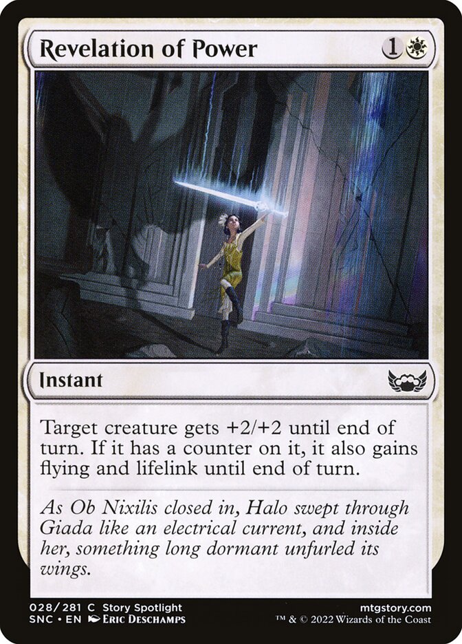 Revelation of Power - carta Magic The Gathering