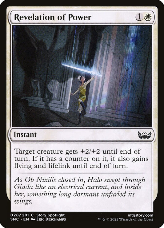 Revelation of Power - carta Magic The Gathering