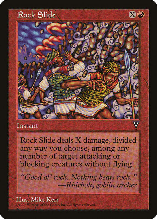Rock Slide - carta Magic The Gathering