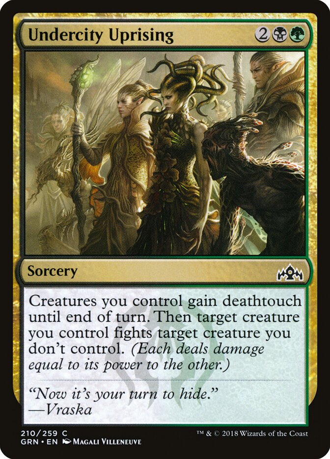 Undercity Uprising - carta Magic The Gathering