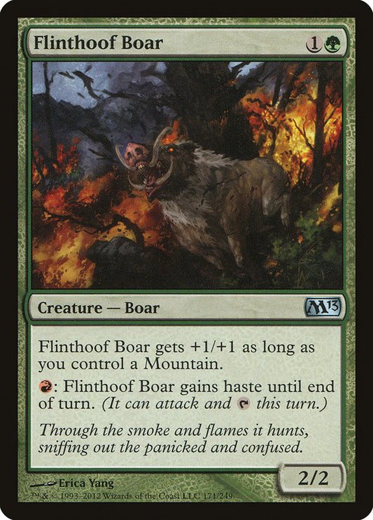 Flinthoof Boar - carta Magic The Gathering