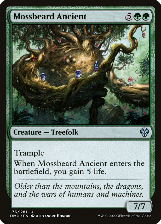 Mossbeard Ancient - carta Magic The Gathering