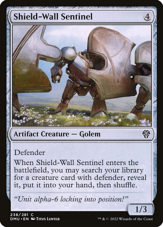 Shield-Wall Sentinel - carta Magic The Gathering
