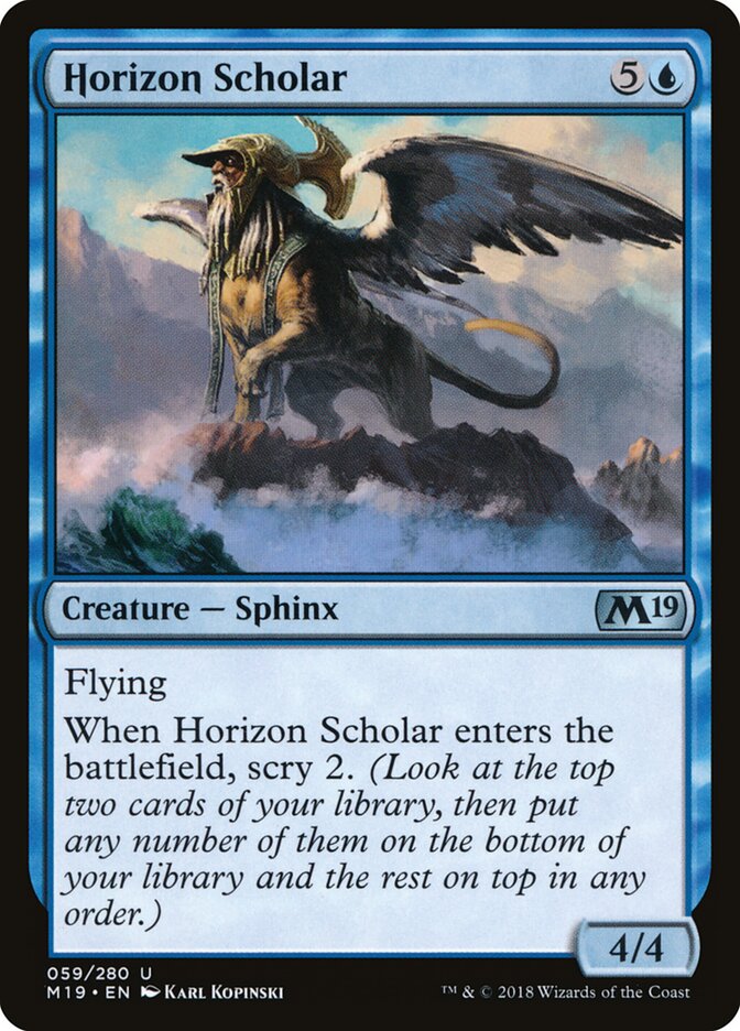 Horizon Scholar - carta Magic The Gathering