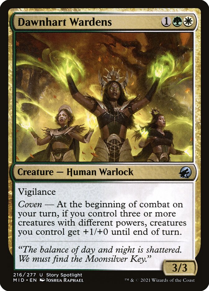 Dawnhart Wardens - carta Magic The Gathering