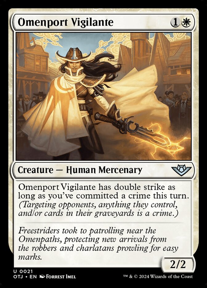 Omenport Vigilante - carta Magic The Gathering