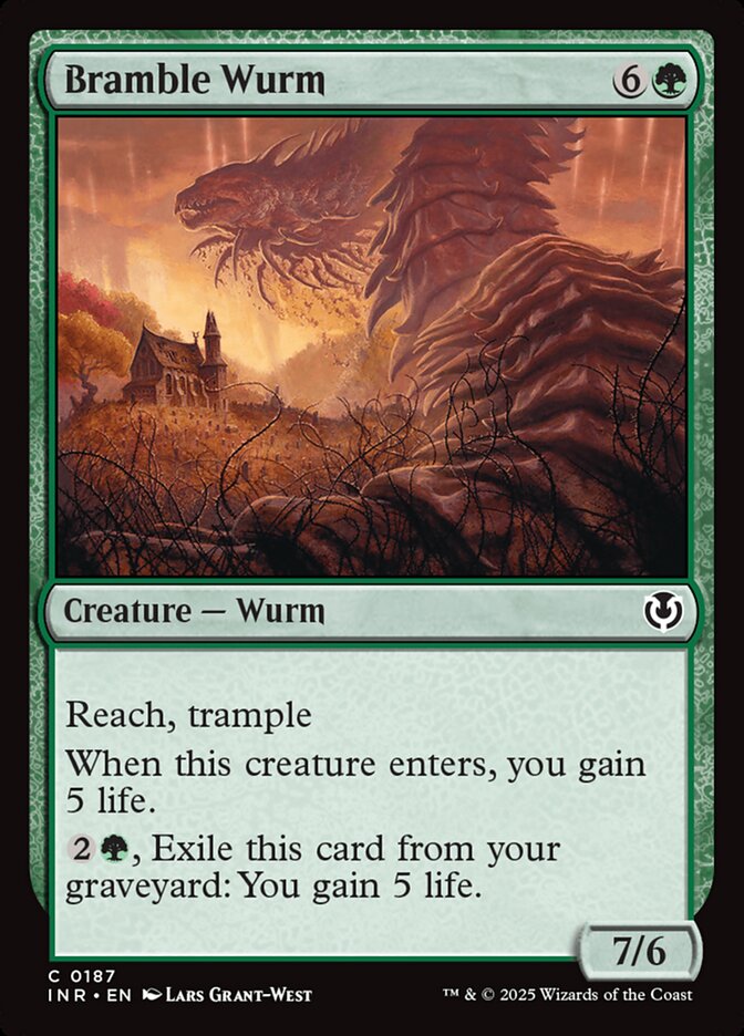 Bramble Wurm - INR-187-NF-STD