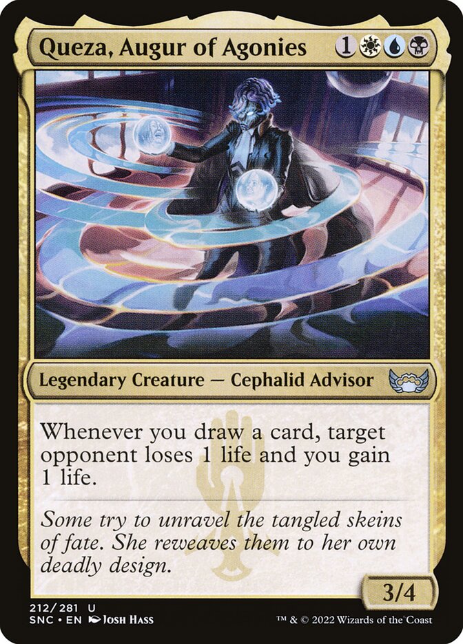 Queza, Augur of Agonies - carta Magic The Gathering