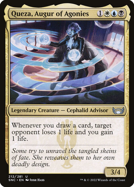 Queza, Augur of Agonies - carta Magic The Gathering