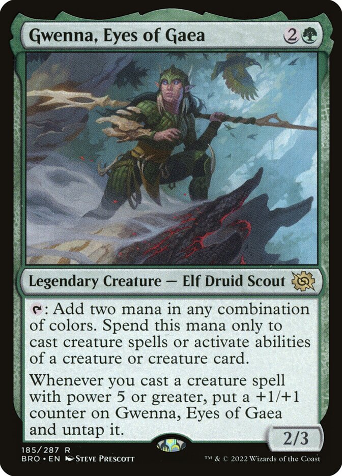 Gwenna, Eyes of Gaea - carta Magic The Gathering