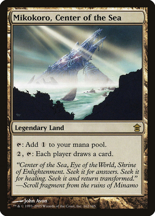 Mikokoro, Center of the Sea - carta Magic The Gathering