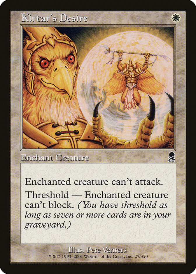 Kirtar's Desire - carta Magic The Gathering
