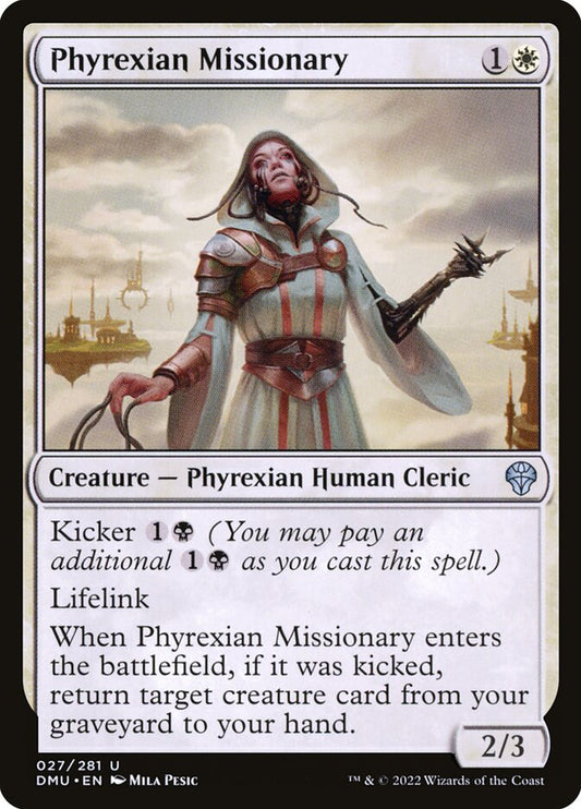 Phyrexian Missionary - carta Magic The Gathering