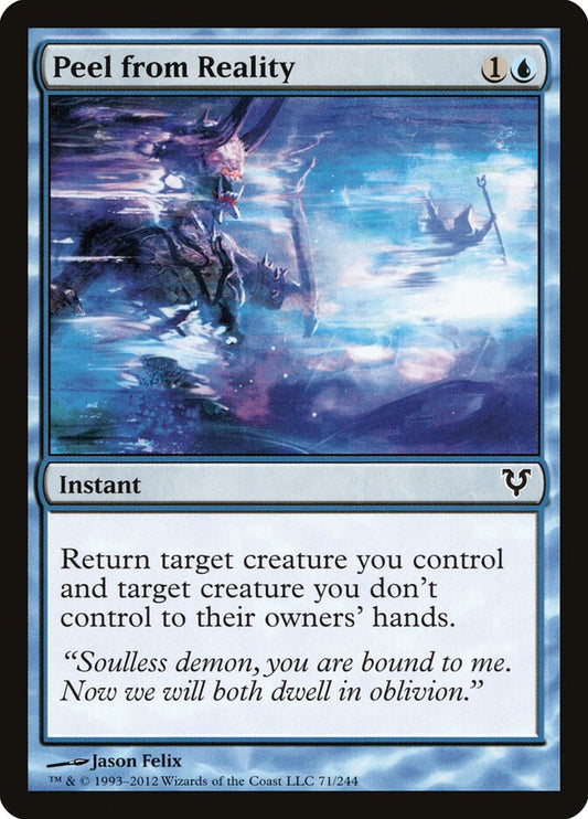 Peel from Reality - carta Magic The Gathering