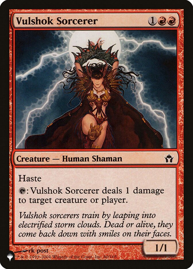 Vulshok Sorcerer - PLST-5DN-80-NF-STD