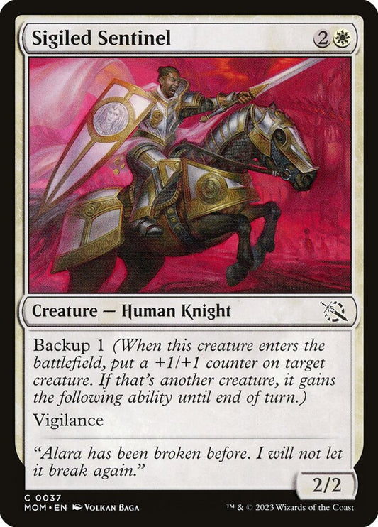 Sigiled Sentinel - MOM-037-NF-STD