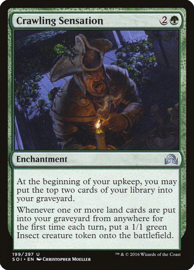Crawling Sensation - carta Magic The Gathering
