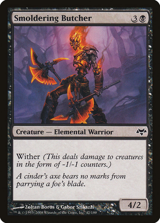 Smoldering Butcher - carta Magic The Gathering